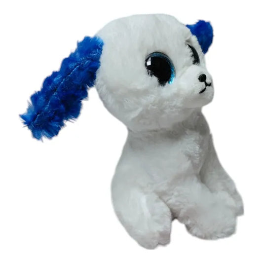 CUDDLY LOVABLES WHITE DOG PLUSH TOY 15 CM