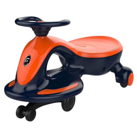 RIDE ON ELECTRIC SWING CAR ORANGE+BLUE