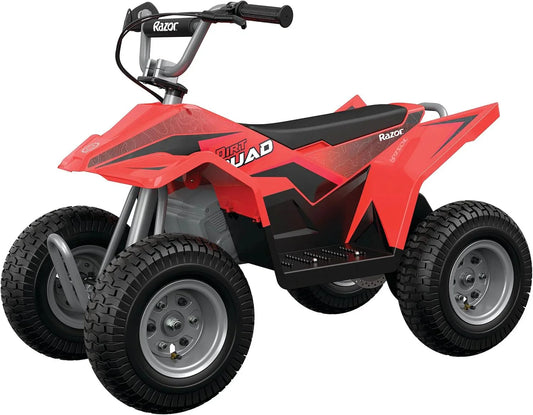 RAZOR DIRT QUAD RED 13KM/HR 8+