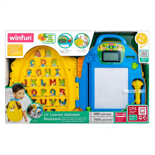 WINFUN LIL LEARNER ALPHABET BACKPACK