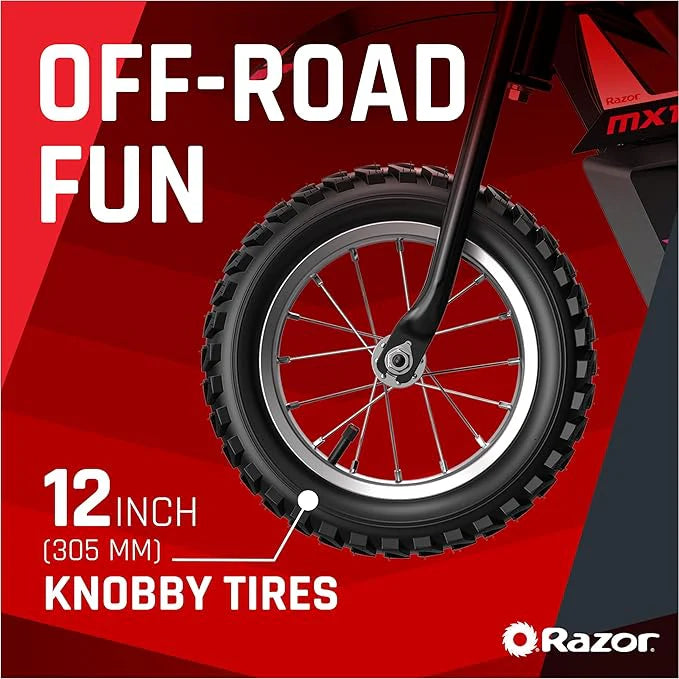 RAZOR MOTORBIKE D.ROCKET MX125 13KM/H 7+