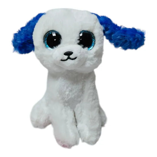 CUDDLY LOVABLES WHITE DOG PLUSH TOY 15 CM
