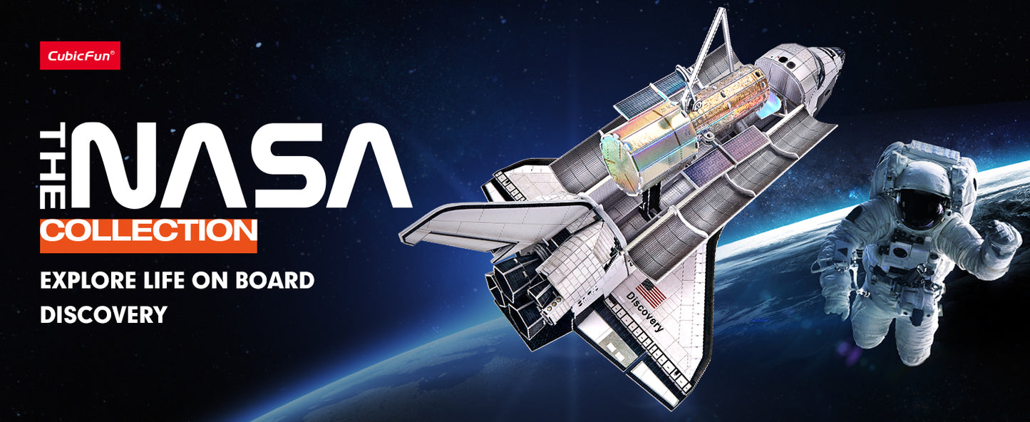 3D PUZZLE NASA DISCOVERY 126PCS