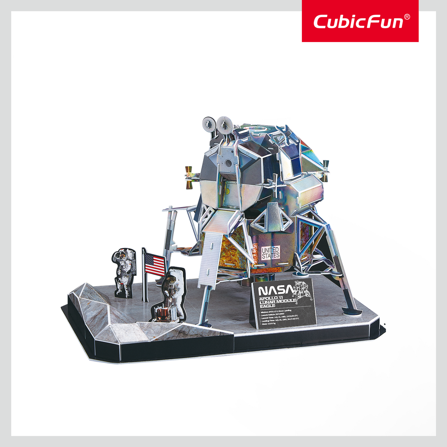 3D PUZZLE NASA DISCOVERY 126PCS