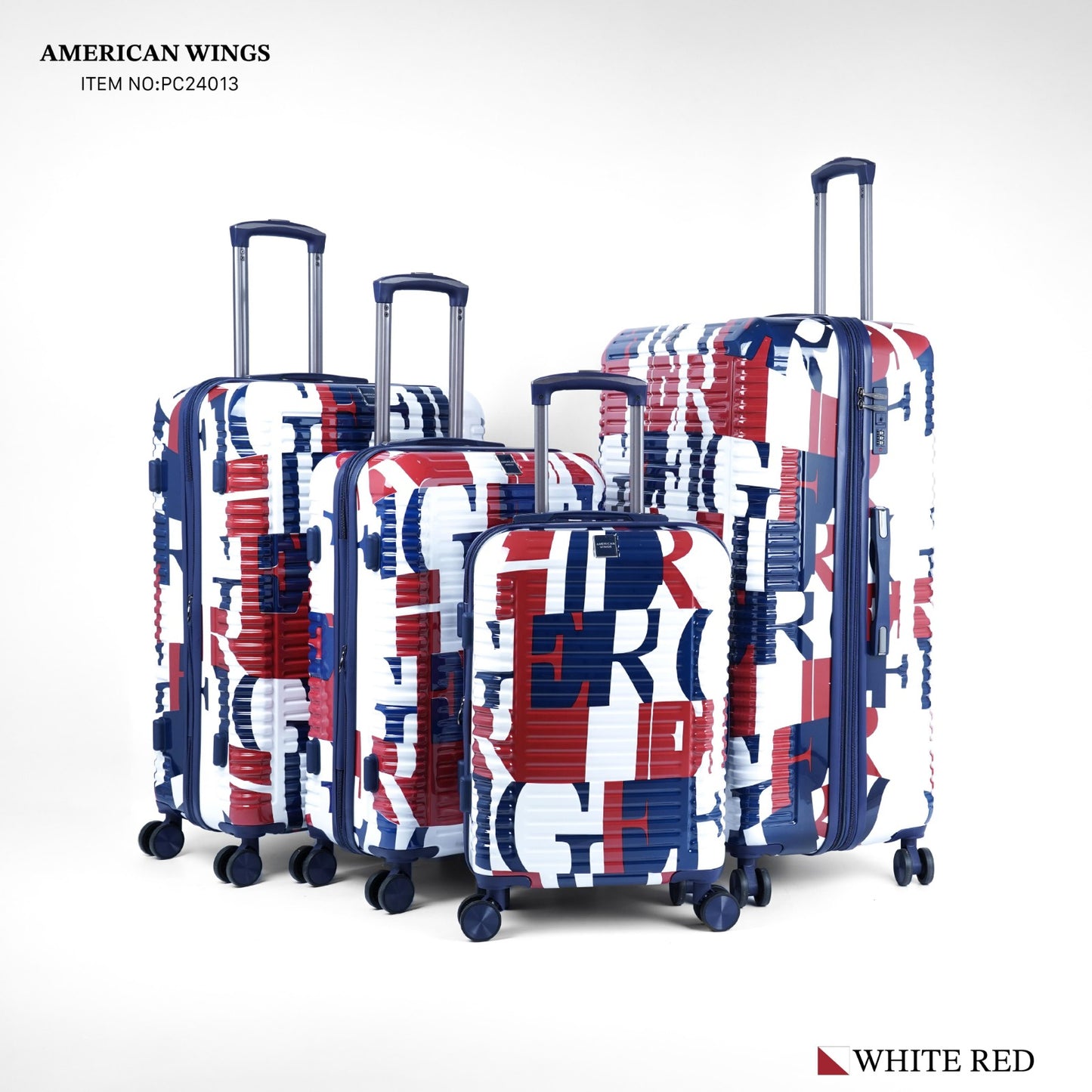 AMERICAN WINGS 4PCS SET