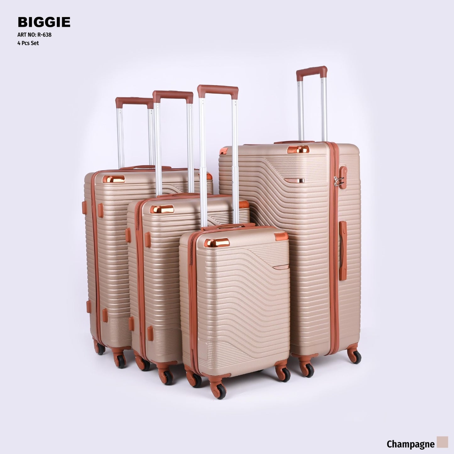 BIGGIE 4PC SET TROLLEY
