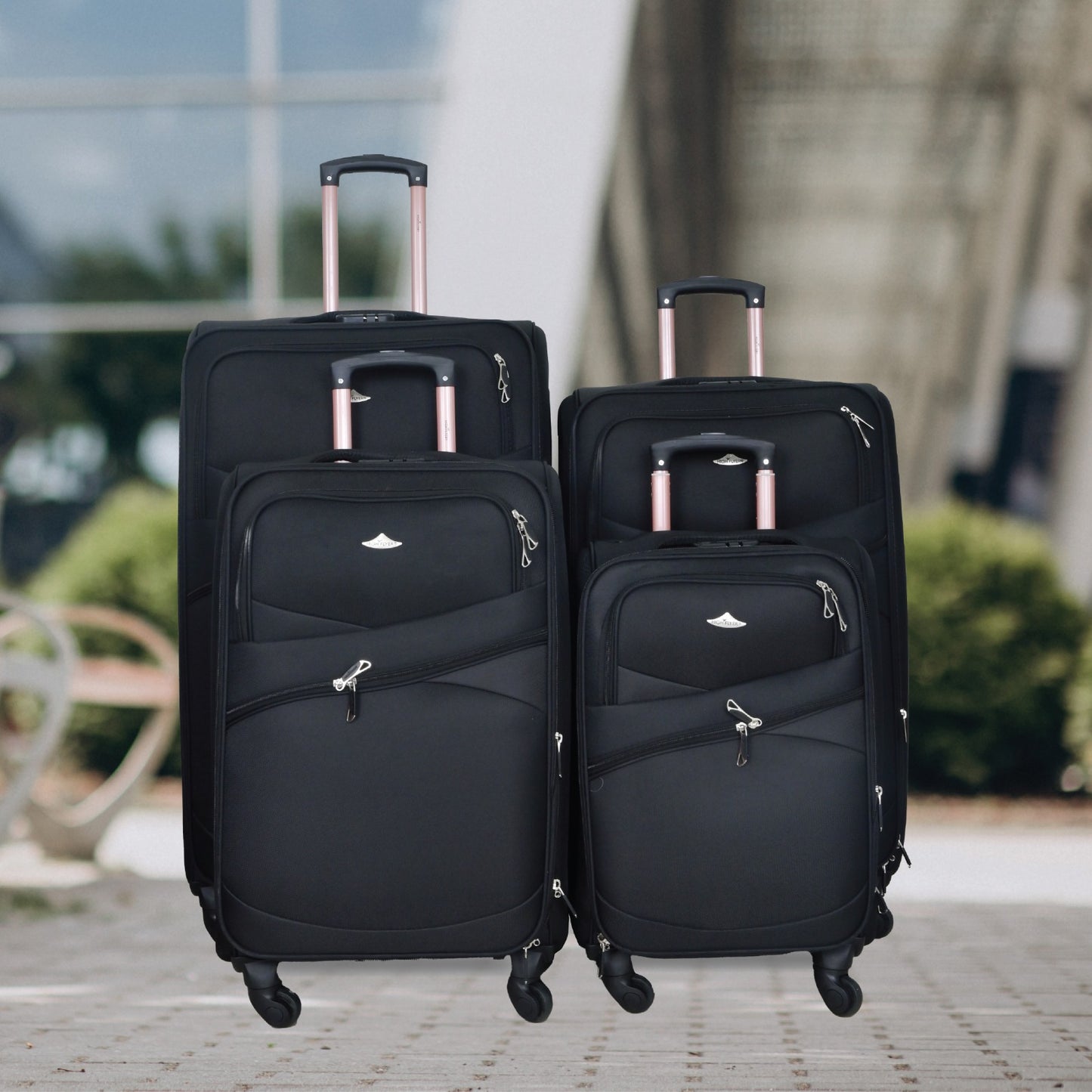 HIGH FLYER SOFT TROLLEY 4PCS SET