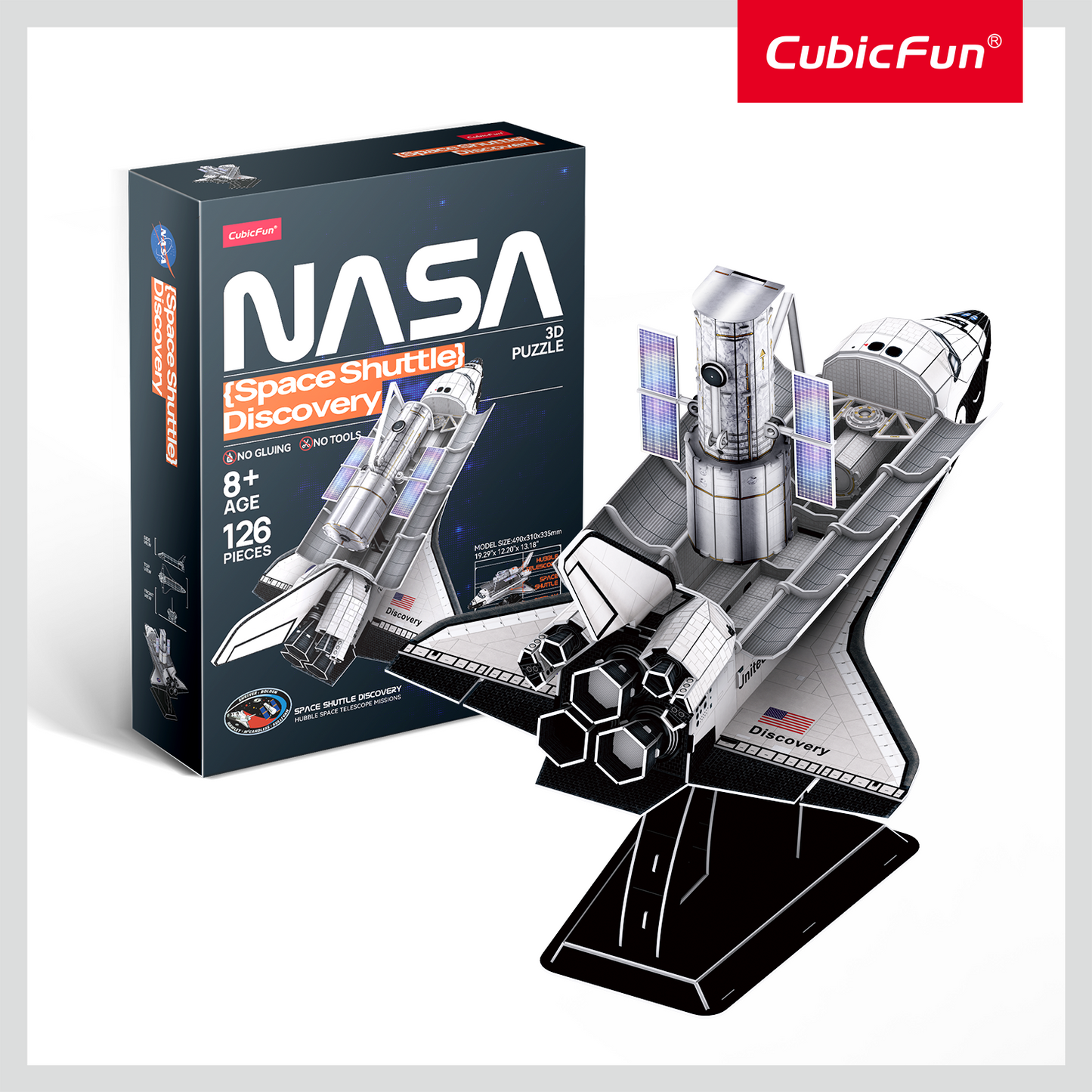 3D PUZZLE NASA DISCOVERY 126PCS